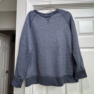 The North Face blue Sweatshirt super soft EUC